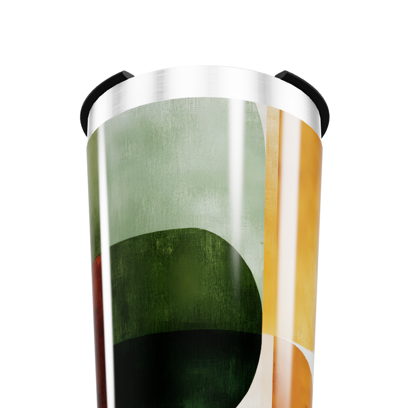 Copo Térmico - Estampa Geométrica Colorida