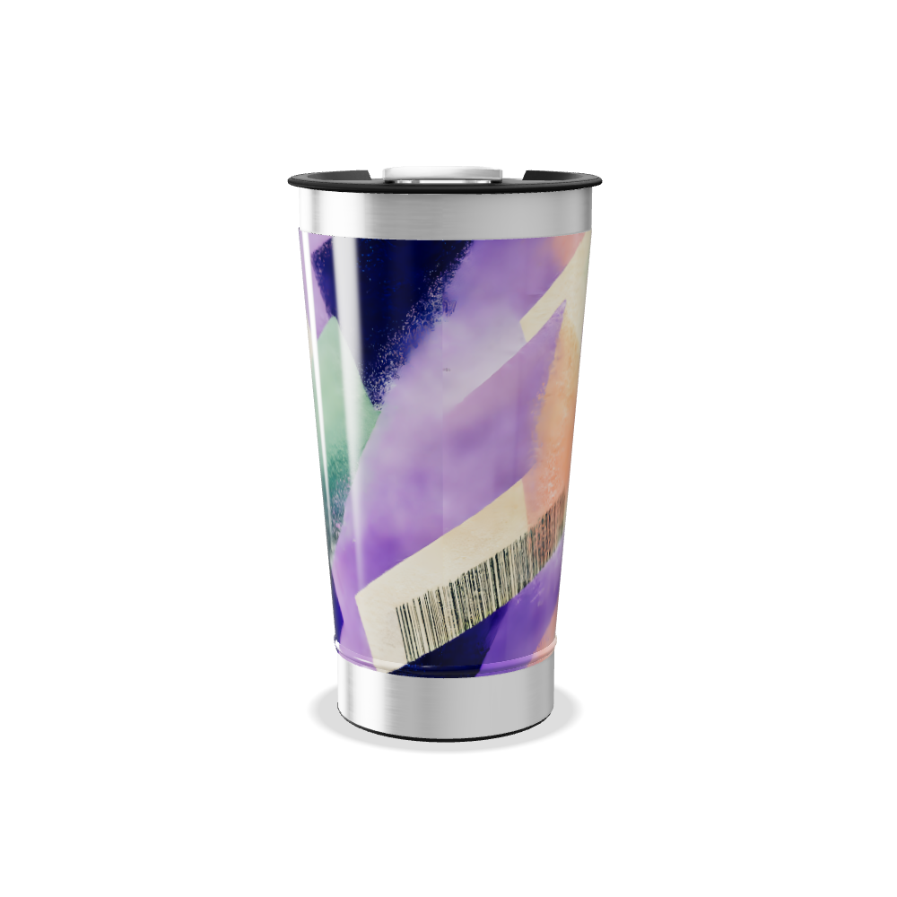 Copo Térmico - Estampa Geométrica Colorida