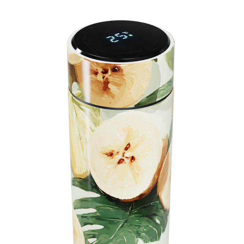 Garrafa Térmica Touch - Estampa Frutas Tropicais