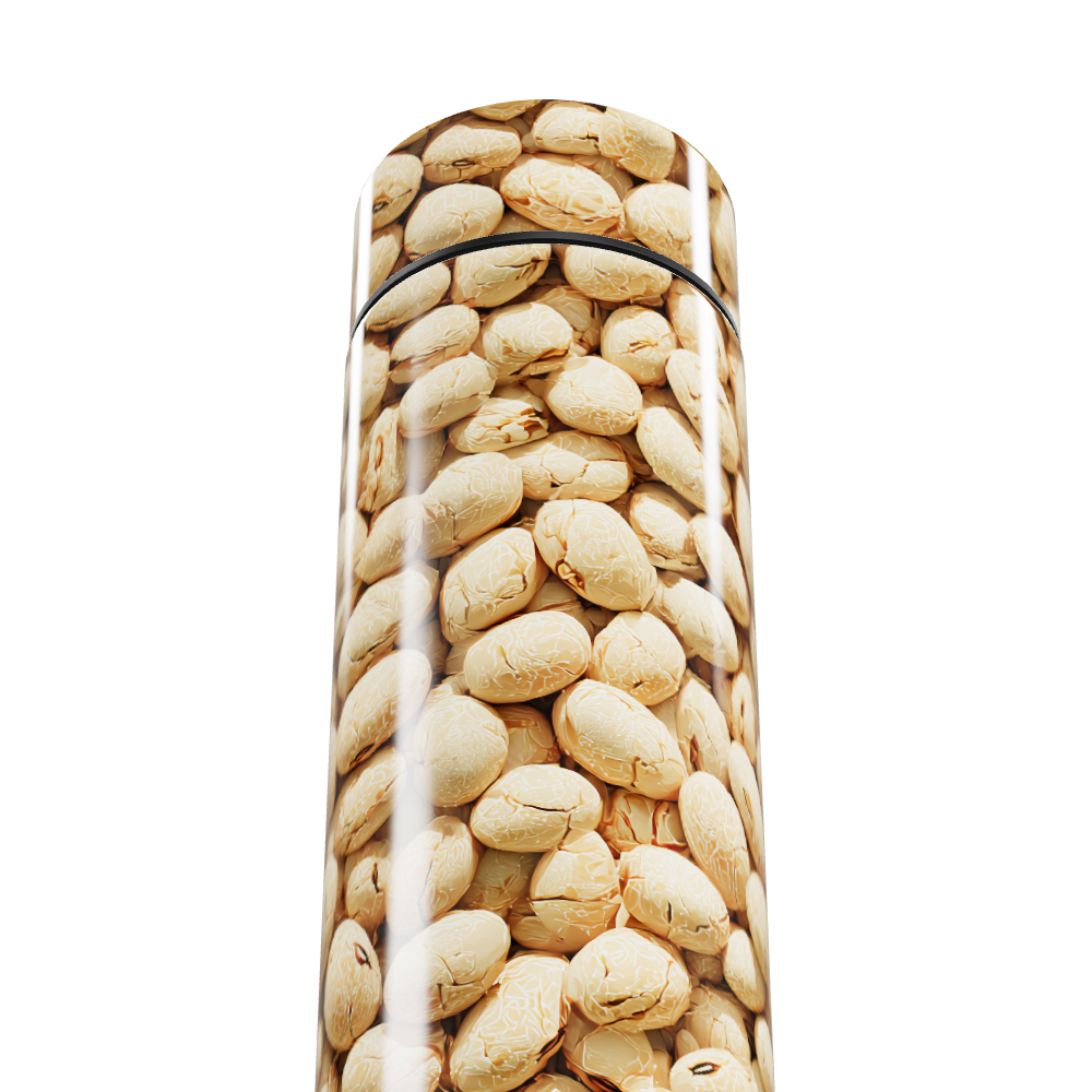 Garrafa Térmica Touch - Estampa Grãos Cafés