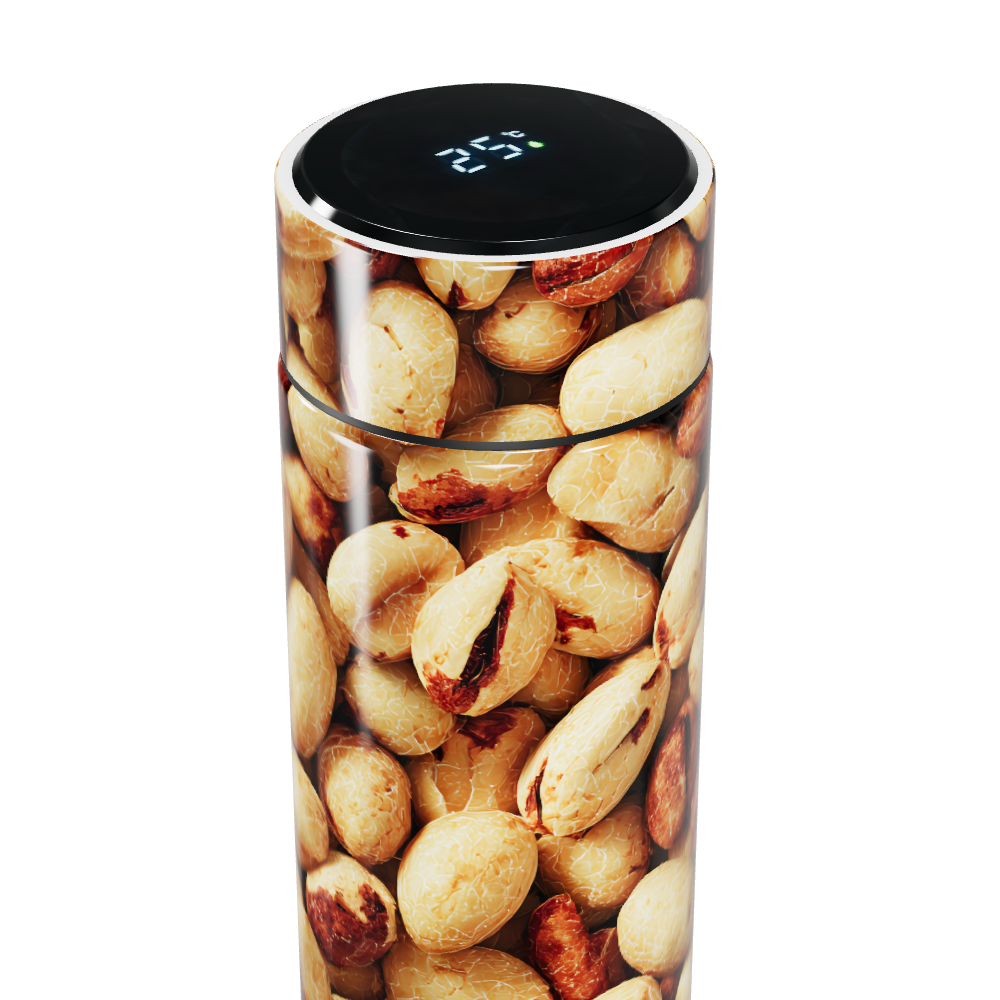 Garrafa Térmica Touch - Estampa Amendoim