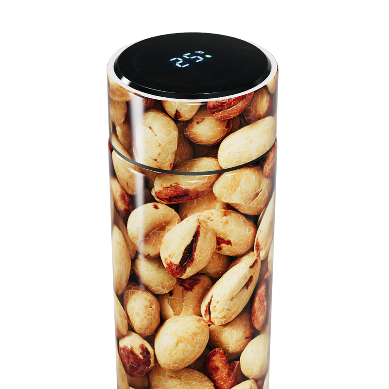 Garrafa Térmica Touch - Estampa Amendoim