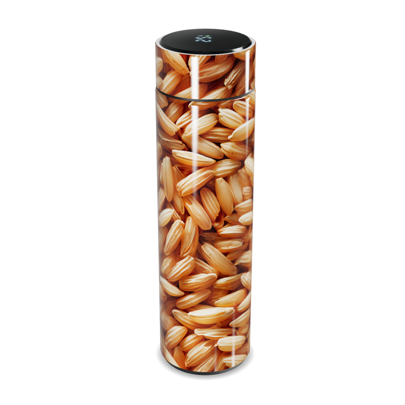 Garrafa Térmica Touch - Estampa Grãos 500ml