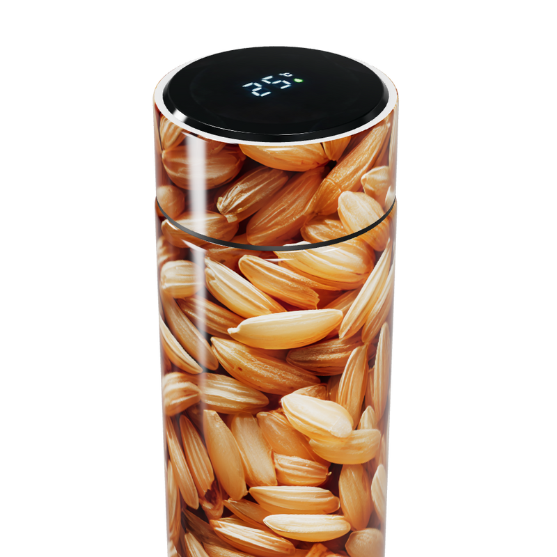 Garrafa Térmica Touch - Estampa Grãos 500ml