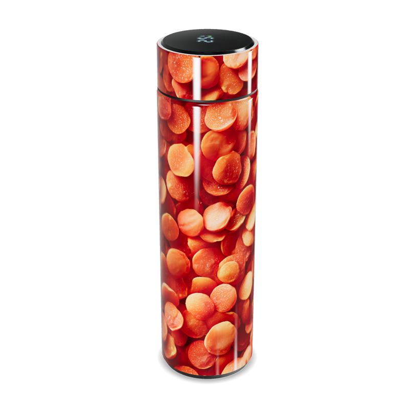 Garrafa Térmica Touch - Estampa Frutas Vermelhas