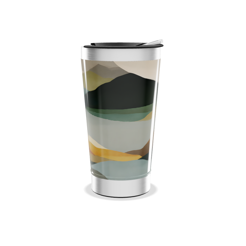 Copo Térmico - Paisagem Colorida Inox