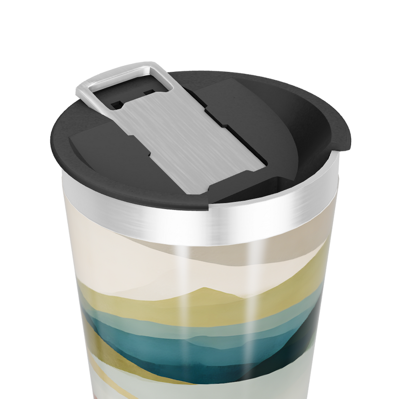 Copo Térmico - Paisagem Colorida Inox