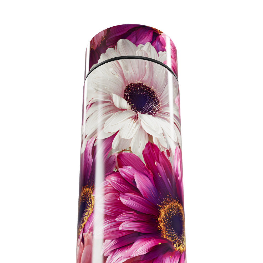 Garrafa Térmica Touch - Floral Colorida Inox