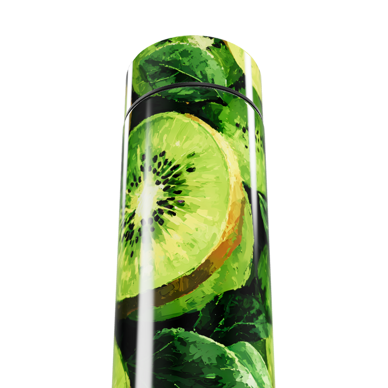 Garrafa Térmica Touch - Estampa Kiwi Verde