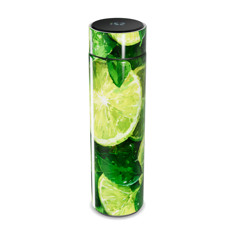 Garrafa Térmica Touch - Estampa Limão Verde