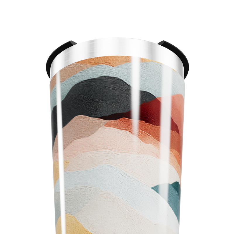 Copo Térmico - Estampa Colorida Aço Inox