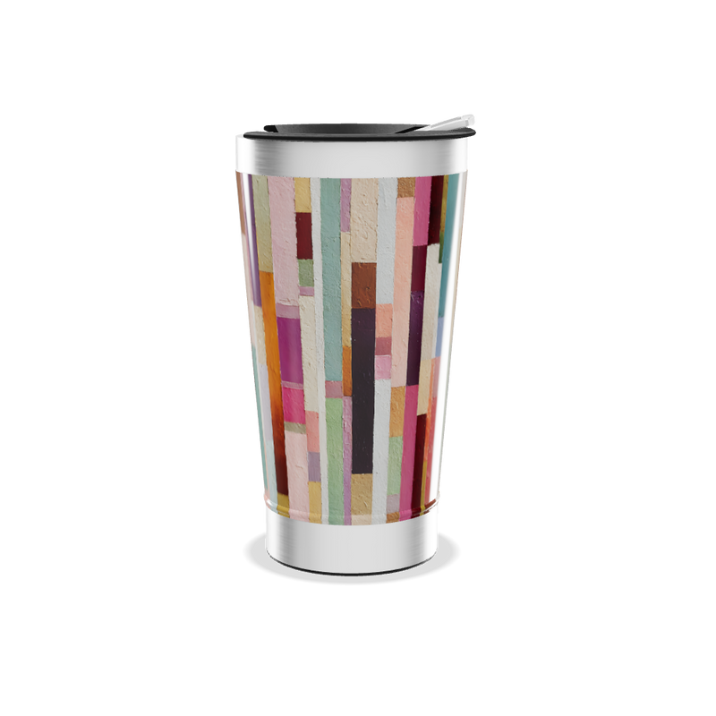Copo Térmico - Estampa Colorida Vertical