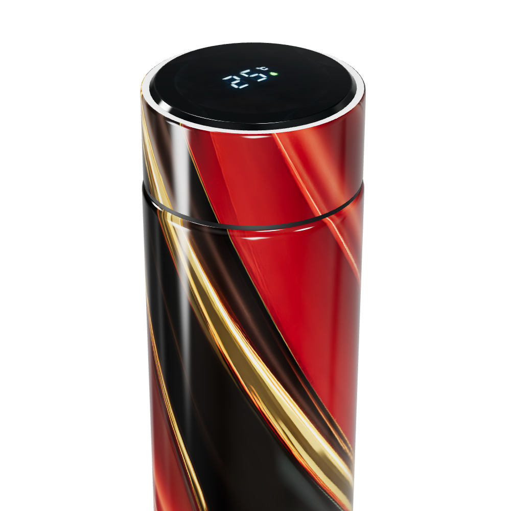 Garrafa Térmica Touch - Vermelha com Design Moderno