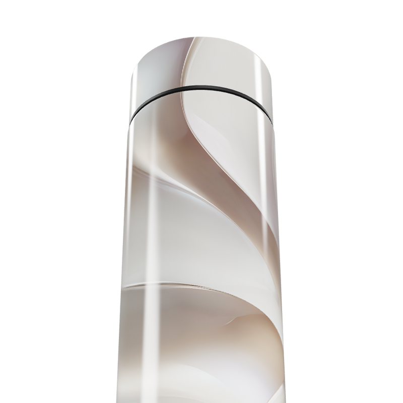 Garrafa Térmica Touch - Digital Branca Elegante