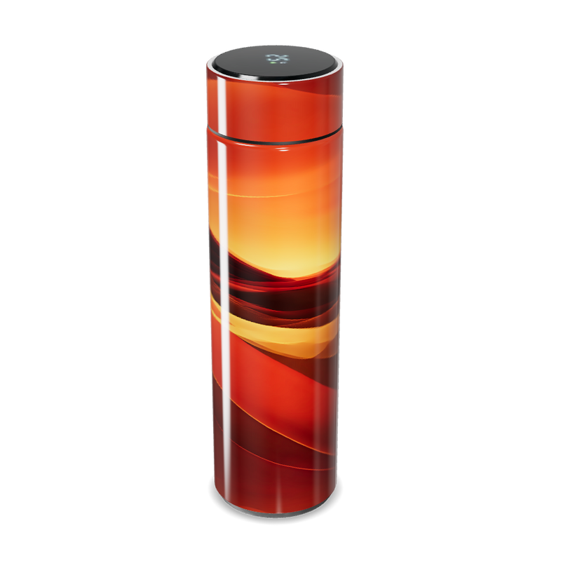 Garrafa Térmica Touch - Design Laranja Digital