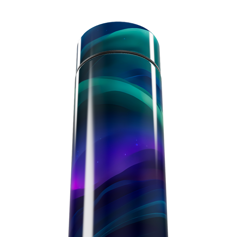 Garrafa Térmica Touch - Estampa Aurora Boreal