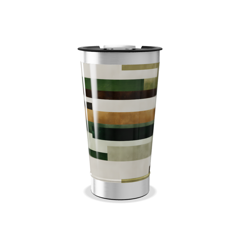 Copo Térmico - Estampa Geométrica Colorida