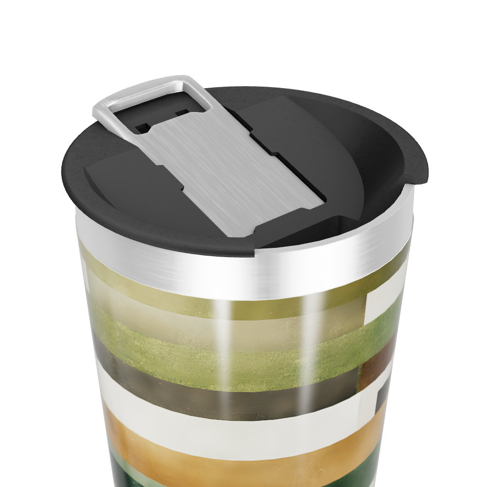 Copo Térmico - Estampa Geométrica Colorida