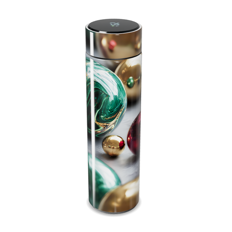 Garrafa Térmica Touch - Verde Marmorizada