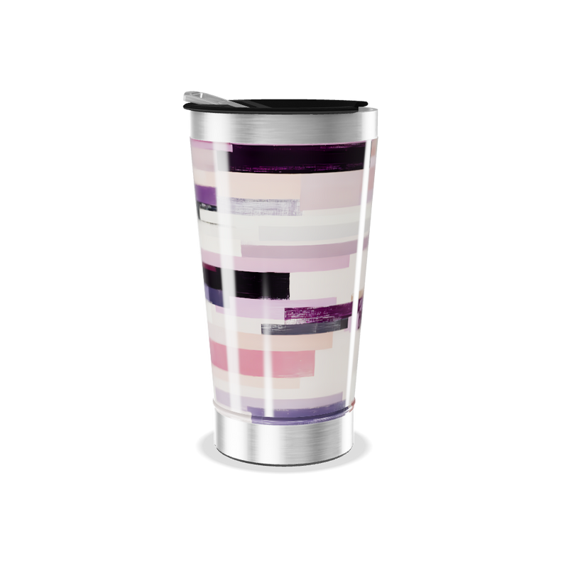 Copo Térmico - Estampa Geométrica Colorida
