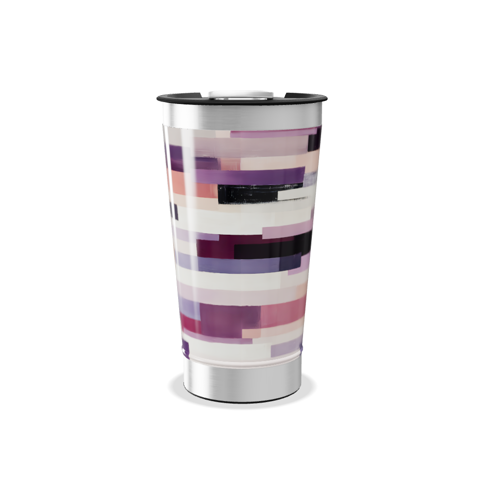 Copo Térmico - Estampa Geométrica Colorida