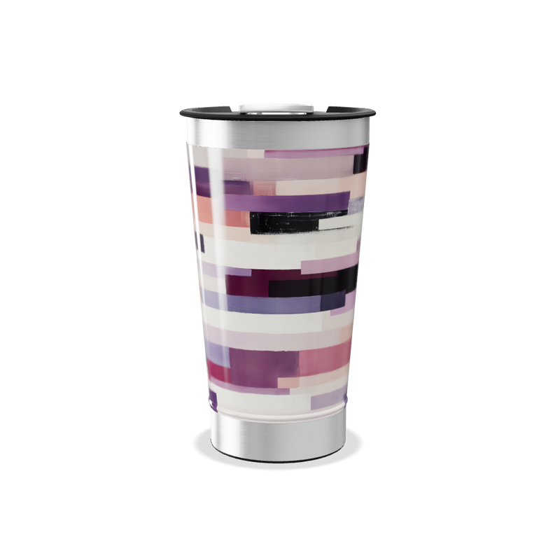 Copo Térmico - Estampa Geométrica Colorida