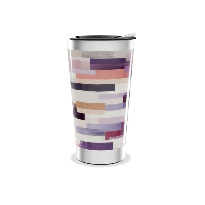 Copo Térmico - Estampa Geométrica Colorida