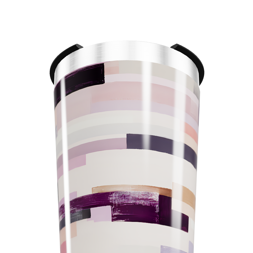 Copo Térmico - Estampa Geométrica Colorida