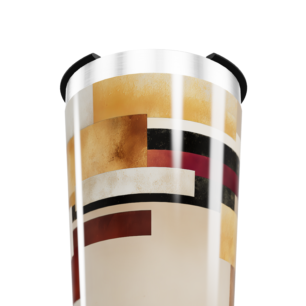 Copo Térmico - Estampa Geométrica Colorida