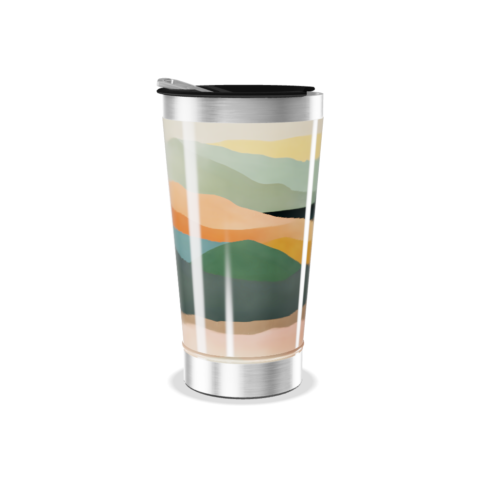 Copo Térmico - Estampado Multicolorido