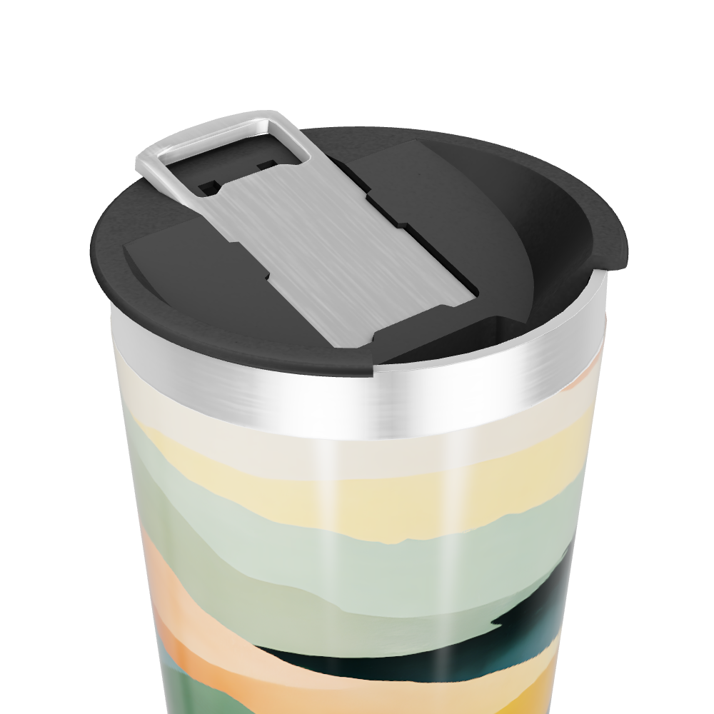 Copo Térmico - Estampado Multicolorido