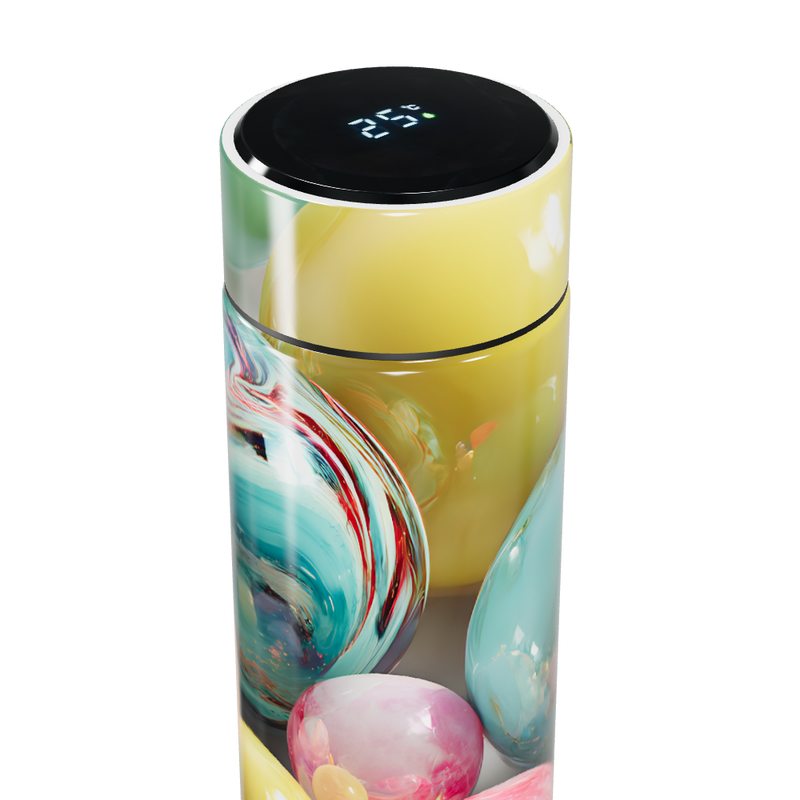 Garrafa Térmica Touch - Bolhas Coloridas