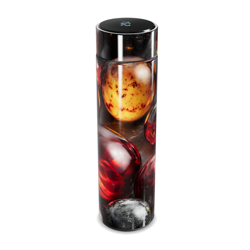 Garrafa Térmica Touch - Estampa Esferas Coloridas