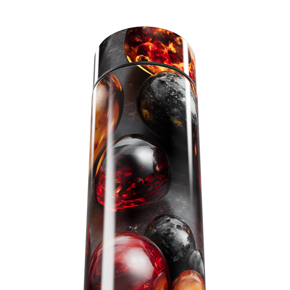 Garrafa Térmica Touch - Estampa Esferas Coloridas