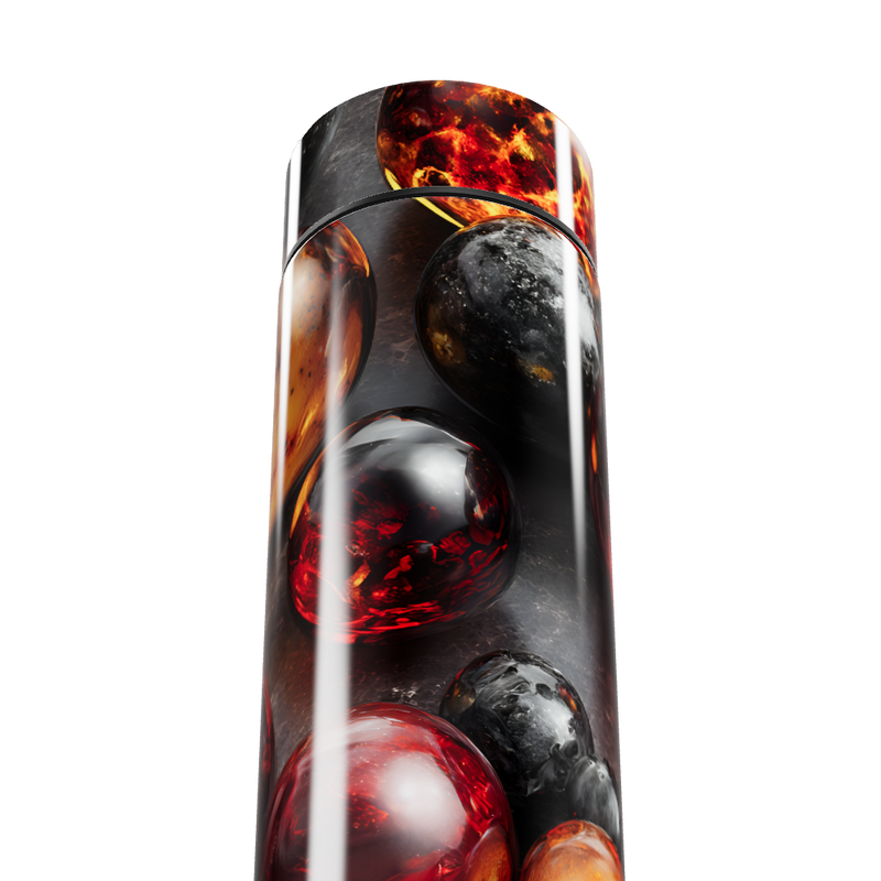 Garrafa Térmica Touch - Estampa Esferas Coloridas