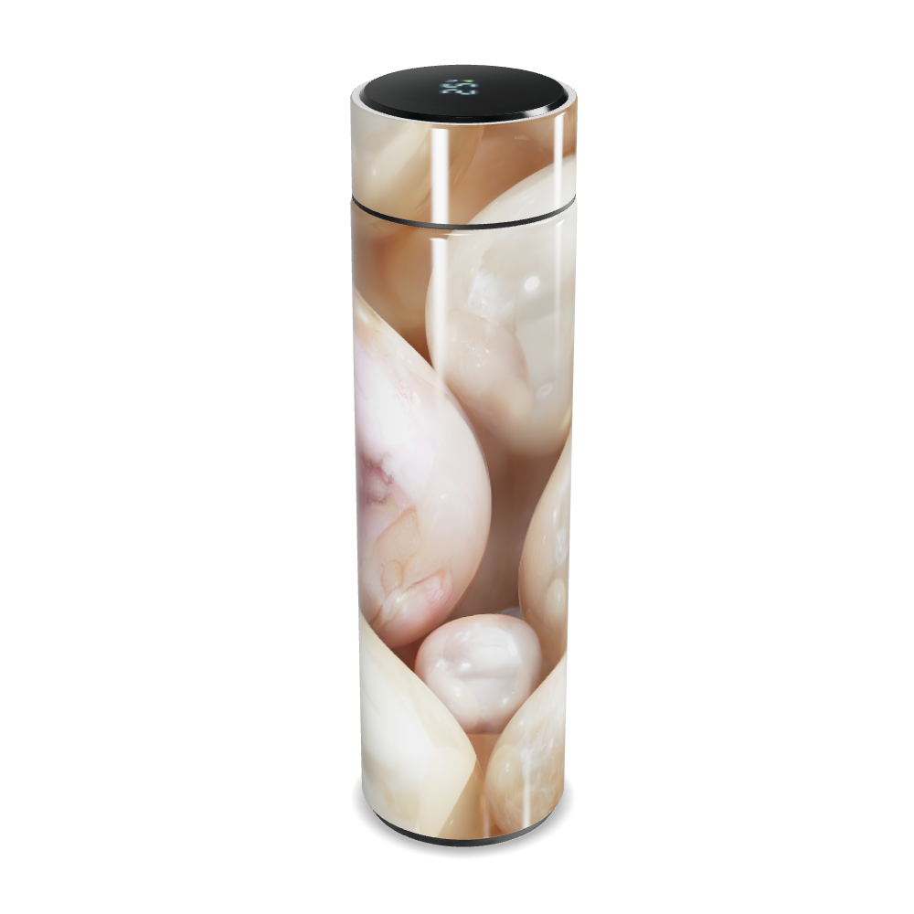 Garrafa Térmica Touch - Estampa de Conchas