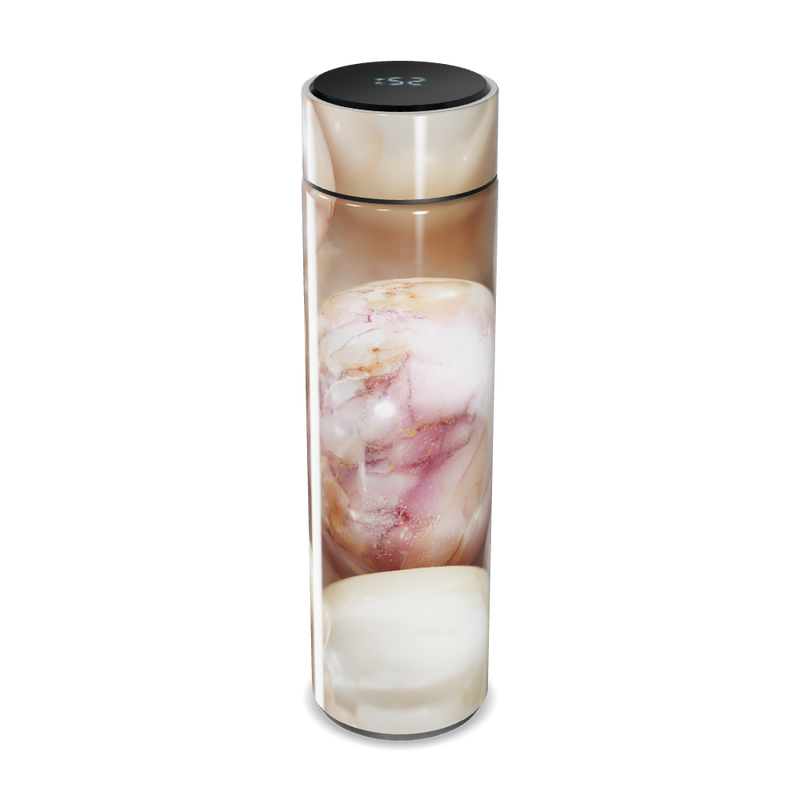 Garrafa Térmica Touch - Estampa de Conchas