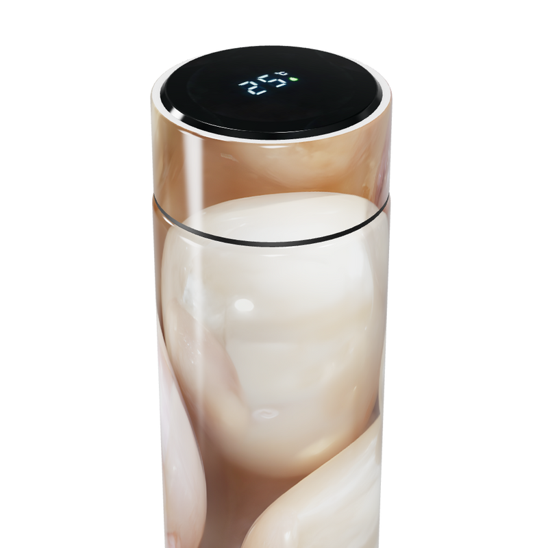 Garrafa Térmica Touch - Estampa de Conchas