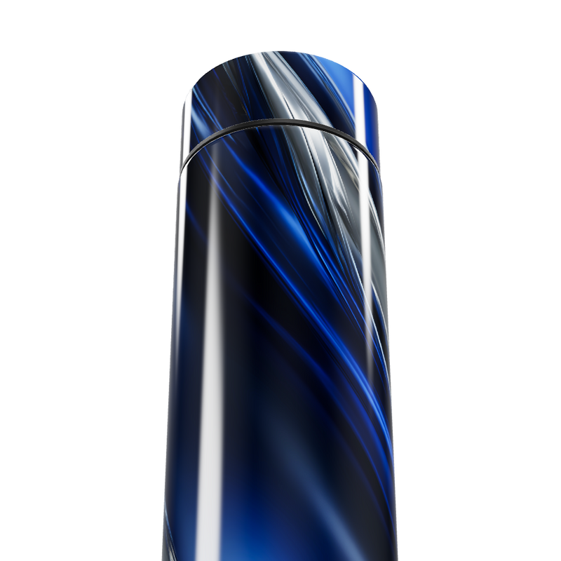 Garrafa Térmica Touch - Azul Inox Listrada