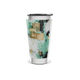 Copo Térmico - Verde Abstrato Aço Inox