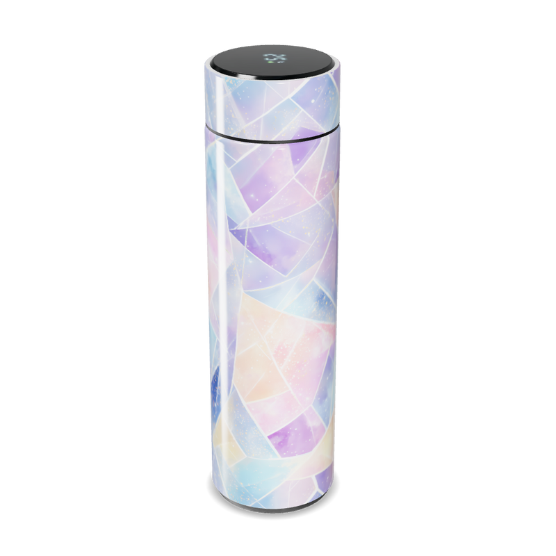 Garrafa Térmica Touch - Estampa Geométrica Colorida