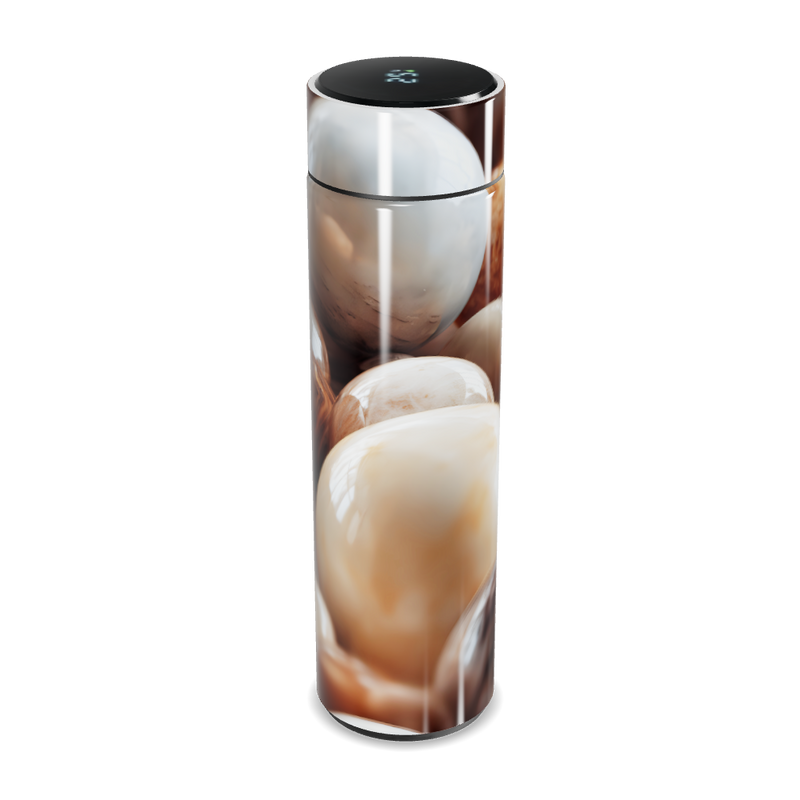 Garrafa Térmica Touch - Estampa Conchas Digitais