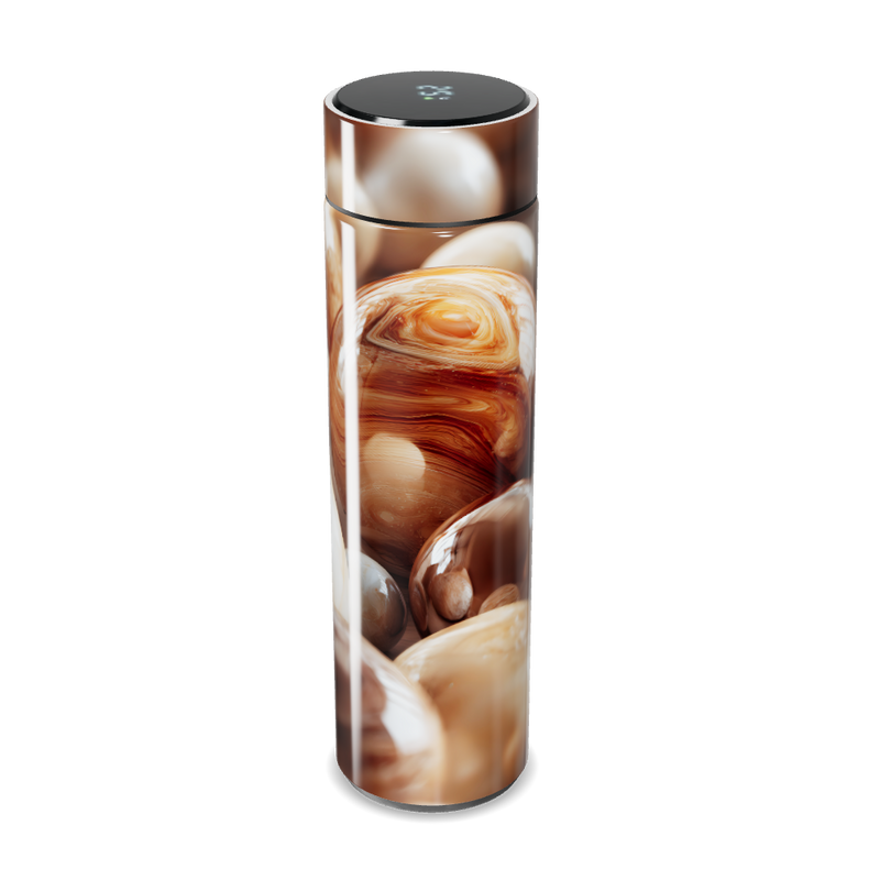 Garrafa Térmica Touch - Estampa Conchas Digitais