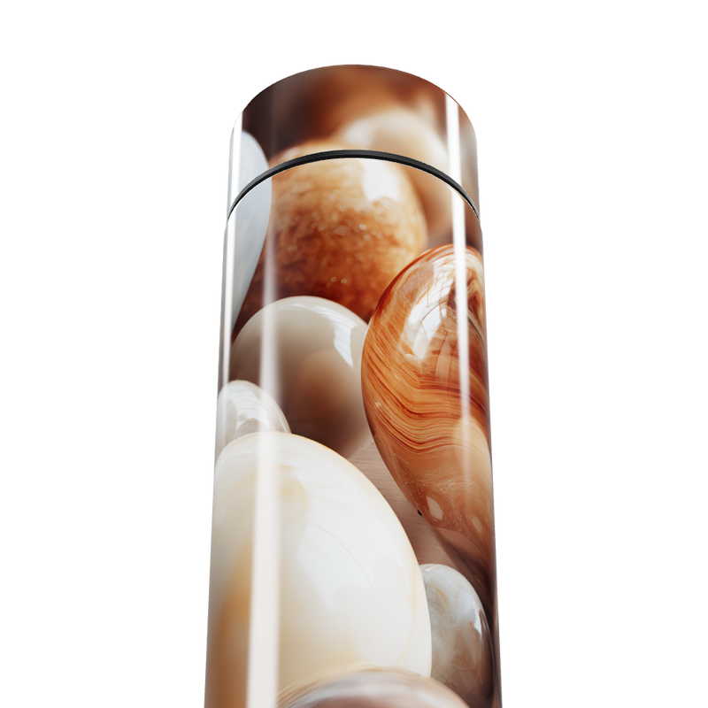 Garrafa Térmica Touch - Estampa Conchas Digitais