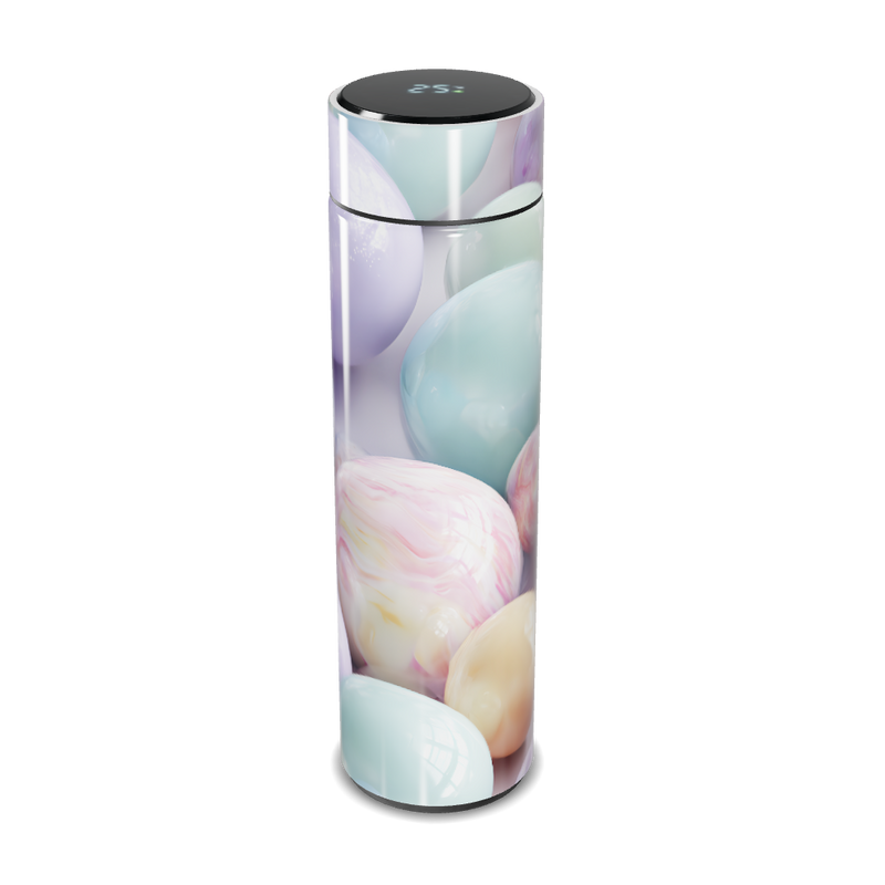 Garrafa Térmica Touch - Estampa Pastel Colorida