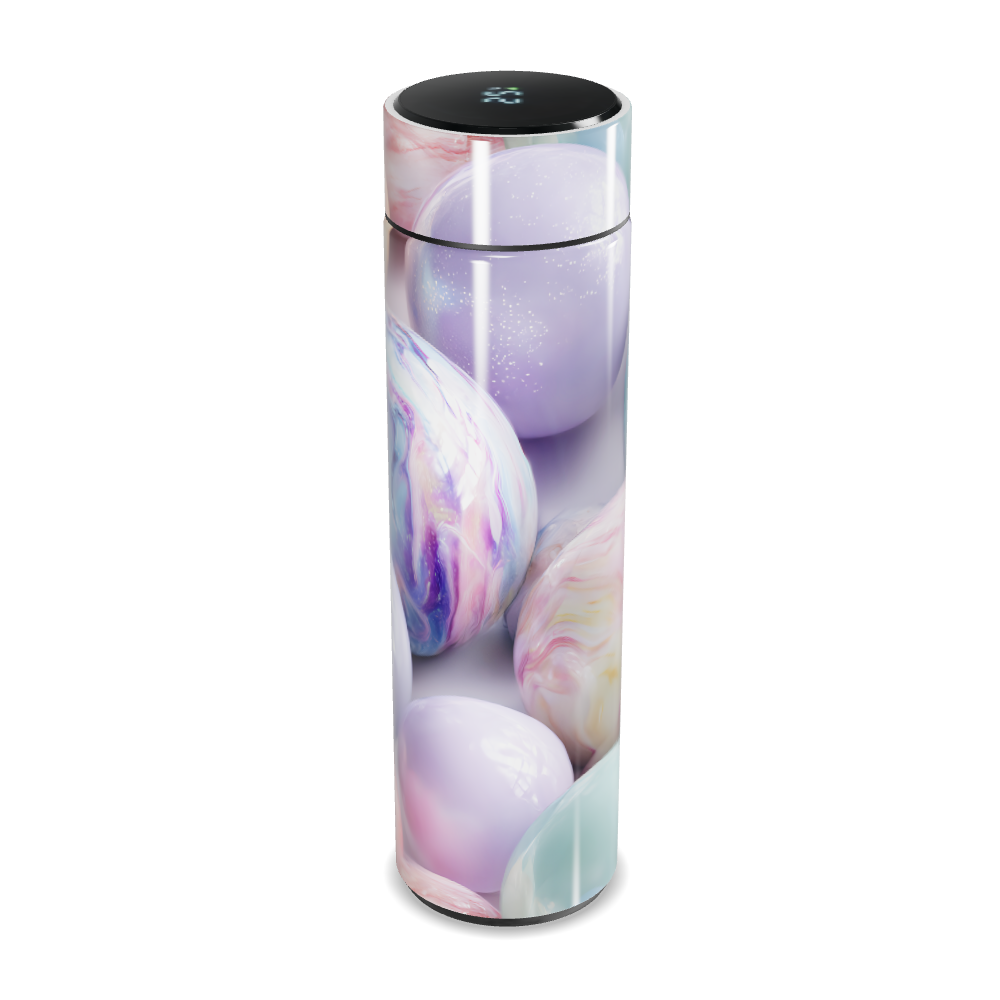 Garrafa Térmica Touch - Estampa Pastel Colorida