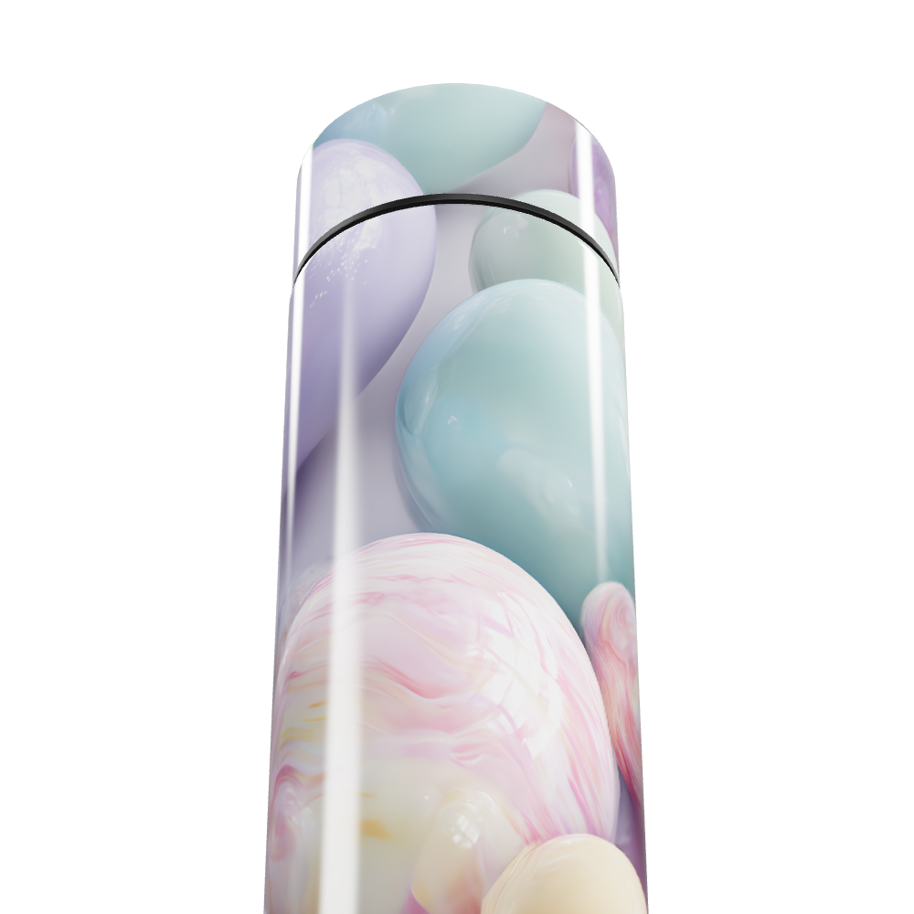 Garrafa Térmica Touch - Estampa Pastel Colorida