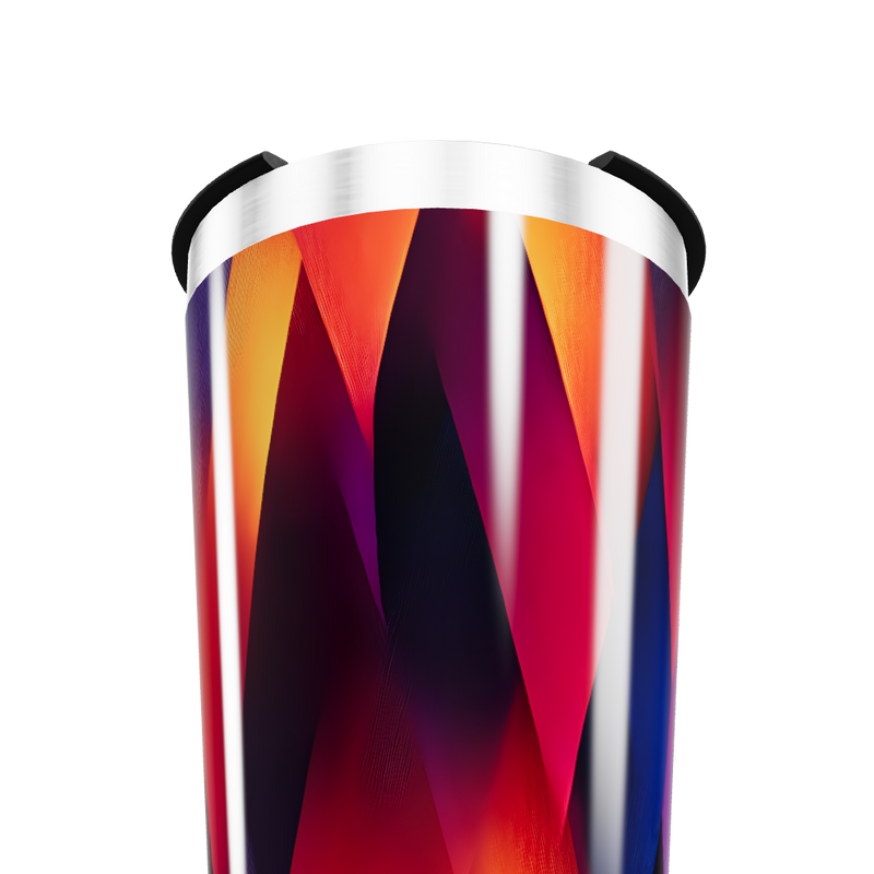 Copo Térmico - Estampa Geométrica Colorida