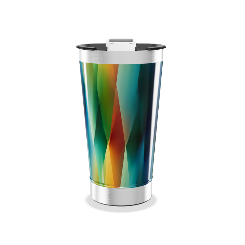 Copo Térmico - Estampa Multicolorida