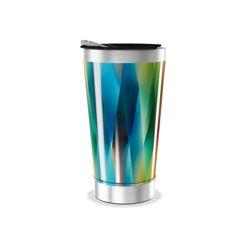 Copo Térmico - Estampa Multicolorida